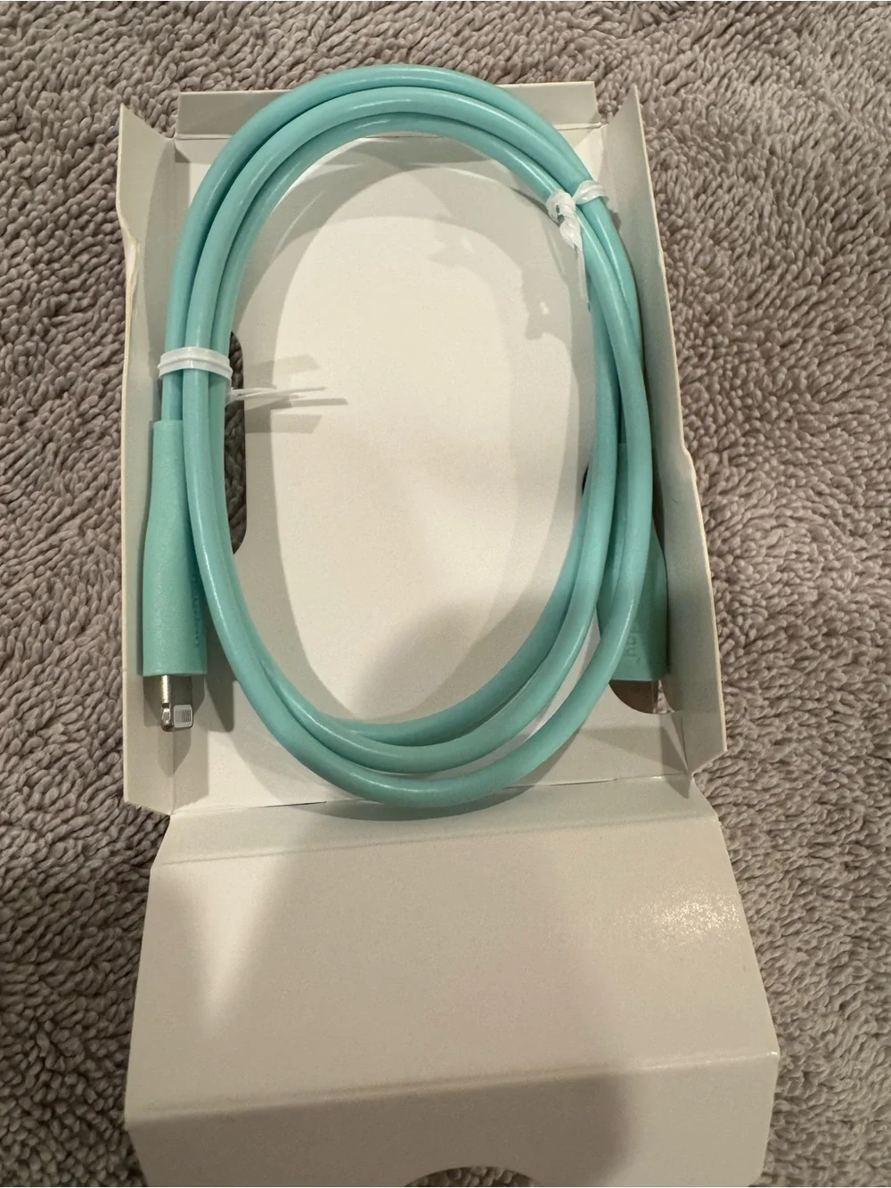 heyday Lightning to USB-C Fast Charging Cable - Teal